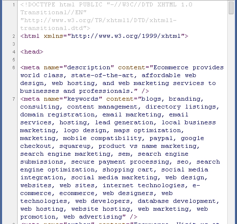 Meta Tags are the way you communicate to major search engines how you want your Web site listed. Meta Tags are embedded in the source code of your Web site. Our experts carefully program these Meta Tags in compliance with established guidelines and protocols, including those practiced by top search engines like Google, Yahoo, and Bing. Our expertise ensures that your Web site -- and ALL of the pages in your Web site -- will be listed properly in all major search engines like Google, Yahoo, and Bing. Note: Our experts do NOT employ ANY banned techniques, ever. Contact us today for a free consultation!
