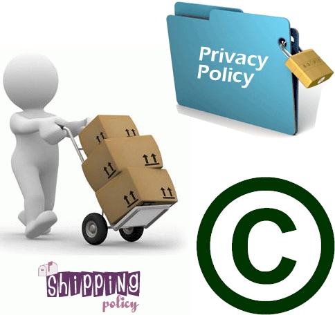 First class Web sites have an expertly written and easy-to-read policy articulating Terms of Use. A similarly well-written Privacy Policy will assure visitors that you will not misuse their personal information. An accurate copyright notice protects your intellectual property (and brand image) from abuse. A Shipping Policy, Privacy Policy, and Return Policy are required for online sellers. We take care of all of these things for you. Contact us today for a free consultation!